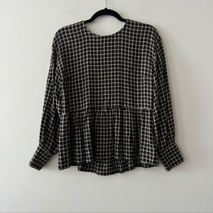 Madewell Peplum Top